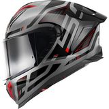 Givi Gıvı 50.3 Quasar Tıtanıum-Siyah- Kask - L - Kırmızı