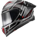 Givi Gıvı 50.3 Quasar Tıtanıum-Siyah-Kırmızı Kask - 2XL - Çok Renkli