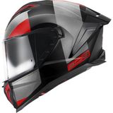 Givi Gıvı 50.3 Vısıon Siyah-Tıtanıum-Kırmızı Kask - Çok Renkli