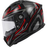 Givi Gıvı 50.7 Proton Mat Tıtanıum-Kırmızı Kask - Çok Renkli
