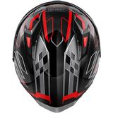 Givi Gıvı 50.9 Assault Siyah-Tıtanıum-Kırmızı Kask - Renkli