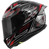 Givi Gıvı 50.9 Assault Siyah-Tıtanıum-Kırmızı Kask - XL - Çok Renkli