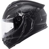 Givi Gıvı 50.x Arachno Mat Siyah-Gri Kapalı Kask Polikarbonat Malzeme ile Tam Yüz Koruma XS Beden