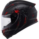 Givi Gıvı 50.x Arachno Mat Siyah-Kırmızı Kask - L - Çok Renkli