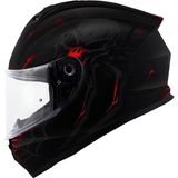Givi Gıvı 50.x Arachno Mat Siyah-Kırmızı Kask - L