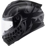 Givi Gıvı 50.x Bones Mat Siyah-Gri Kask - L - Mat Siyah - Gri