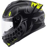 Givi Gıvı 50.x Bones Mat Siyah-Neon Sarı Kask - 2XL