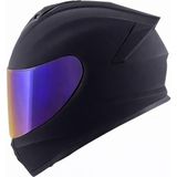 Givi Gıvı 50.x Mat Siyah Kask (Gökkuşağı Vizör)