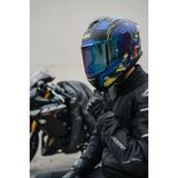 Givi Gıvı 50.x Wıld Mat Mavi / 1 Renkli 1 Şeffaf Vizörlü Motosiklet Kask - 2XL