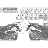 Givi PL208 Honda CBF 1000-CBF 1000ST 10-14 Yan Çanta Taşıyıcı