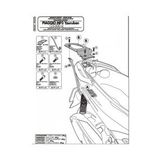 Givi SR5600 Pıaggıo MP3 Yourban 125-300 11-16 Arka Çanta Taşıyıcı