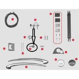 Givi Z388 E21 Çanta Tabla Düğmesi