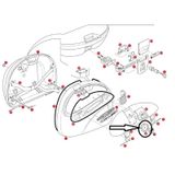 Givi Z545 E41 Çanta Logo Plakası
