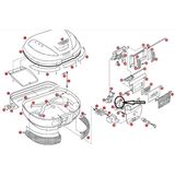 Givi Z628 E52 Çanta Kilit Mekanizması Tutucu