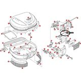 Givi Z721R 85 mm Çanta Pimi