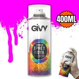 Givy Akrilik Sprey Boya 400 ml Sbx - Floresan Pembe