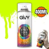 Givy Akrilik Sprey Boya 400 ml Sbx - Floresan Sarı