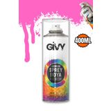GİVY Akrilik Sprey Boya Floresan Pembe 400 ml