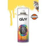 GİVY Akrilik Sprey Boya Floresan Sarı 400 ml