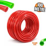 Givy Silikonlu Hortum Pvc 1/2″ Çizgili Hortum | Esnek Bahçe ve Sulama Hortumu 13 kg | 12,5 mm - 100 Metre