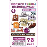 Giyecekler ve Takılar - İngilizce Resimli Kelime Kartları 4