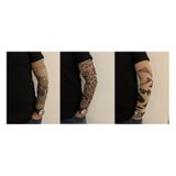 Giyilebilir Dövme 3 Çift 6 Adet Kol Çorap Dövmesi Sleeve Tattoo Set21