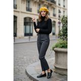 Giyu Shop Kadın Fransız Keçe Ressam Bere - Standart - Sarı