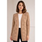 giyze Yazlık Pamuk Hırka R4551 Camel