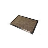 Giz Home 40x60 Cm Gizhome Toz Kontrol Nem Alici Kapi Paspasi Siyah-kahve Kirçilli