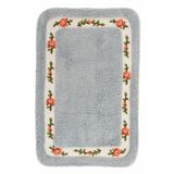 Giz Home Gül 70x120cm Blue Banyo Paspası