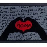Giz Home İtalyan Format I Feel Love 40x68 cm Kapı Paspası