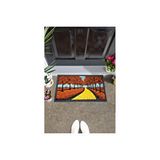 Giz Home Italyan Format Kapı Paspası 40x68 Sonbahar Çok Renkli
