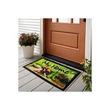 Giz Home Italyan Format Kaymaz Taban Kapi Paspasi 40x68 My Home Bahçe Çok Renkli