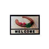 Giz Home Italyan Format Kaymaz Taban Kapi Paspasi 40x68 Welcome Uğurböceği Çok Renkli