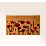 Giz Home Koko Gelincik Kapı Önü Paspası - Bej - 35X60 cm - Montajsız