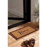 Giz Home Koko Kapı Paspası 40x70 Çift Çerçeveli Home Bej
