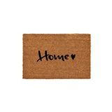 Giz Home Koko Paspas 33x60 Home Siyah Kalp Bej