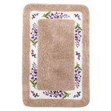Giz Home Lavender 80x150cm Linen Banyo Paspası