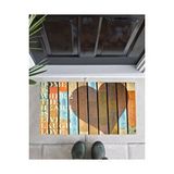 Giz Home Mozaik Kapı Paspası 45x75 8866-01 Çok Renkli