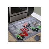 Giz Home Ola Barbekü Yıkanabilen Paspas Br08 80x120 Çok Renkli