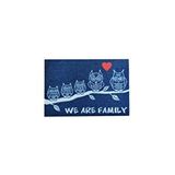 Giz Home Peppina Kapı Paspası 40x60 Daldaki Baykuşlar Çok Renkli