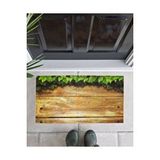 Giz Home Sarmaşık Mozaik Kapı Paspası 45x75 Çok Renkli