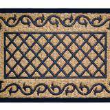 Giz Home Spider Dıkdörtgen Motifli 45x75 cm Kapı Paspası