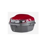 GİZA MOTOR Motosiklet Arka Çanta 33 Lt Kapasite Metalik (Parlak) Bordo