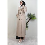 Giza Store Pera Trençkot Krem - 48