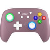 Gizala Kablosuz Oyun Kontrolcüsü Gamepad Hall Effect Triggers Joystick Game Controller Switch 2 / Switch/ Pc/steam/android/ıos - Mor