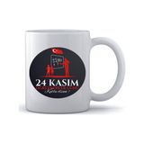 Gizem Atatürk Öğretmenler Günü Baskılı Kupa