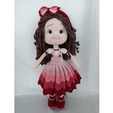 Gizem Bebek Amigurumi Organik Oyuncak