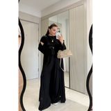 Gizem Ecemiş Calista Siyah Üçlü Salaş Takım