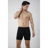 Gizem İç Giyim 6'lı Paket Erkek Boxer/paçalı - 010 - Siyah